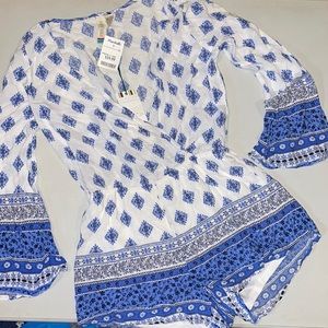 3/$15 Long sleeve romper!